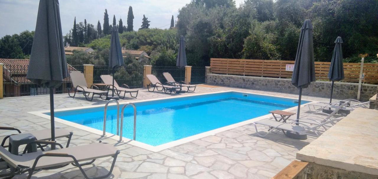 Bosco Verde Corfu Apartments Guviá Kültér fotó