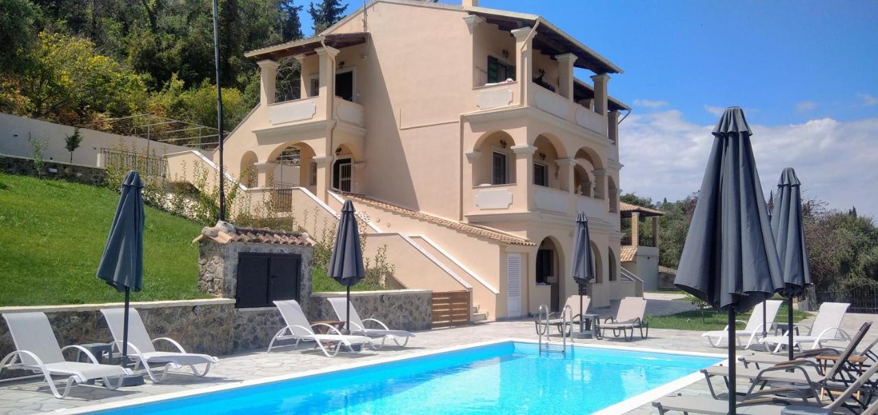 Bosco Verde Corfu Apartments Guviá Kültér fotó