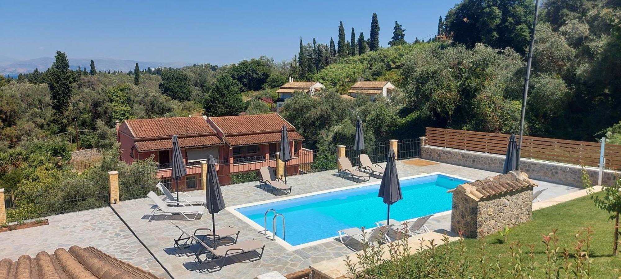 Bosco Verde Corfu Apartments Guviá Szoba fotó